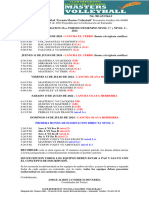 Septima Programacion 15vo Torneo Femenino - 2024