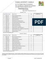 Course Form - FIRST SEMESTER, 2022 - 2023