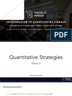 Quantitative Strategies