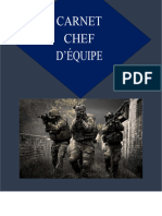 Carnet Chef D Equipe