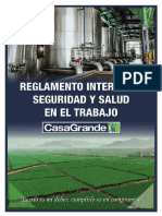 Reglamento Interno de SST - CG