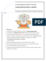 Calendario de Proceso Lector 1° 2024