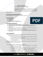 Bases de Promoción Quiniela Pilsenera La Constancia 01.2024