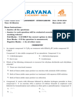 Assignment Hydrocarbons