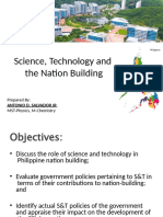 STS VI Science and Technology and Nation Building