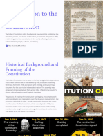 Introduction To The Indian Constitution: by Manoj Sharma