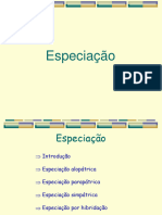 Especiação