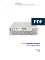 STX Software Update Application Guide 597-4101-002