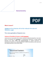 Stereochemistry