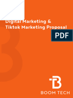 Tiktok Marketing Proposal