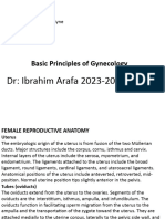 Anatomy Menses and Abnormalities تمريض طلبة