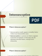 Intussusception