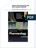 Rang & Dale's Pharmacology 9th Edition Various Authors: Visit To Download The Full and Correct Content Document