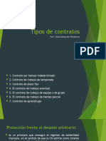 Tipos de Contratos