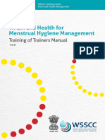 WASH and Health For Menstrual Hygiene Management: Training of Trainers Manual