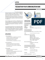 Specification Produit Analyse Gaz Automate Telegestion Communication m2m FBOX FDSFBOX 1 FR