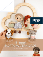 E-Book Porta Maternidade Amigos Da Fazenda 24