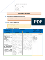 Escribimos Un Afiche Sobre El Cuidado de Nuestro Entorno