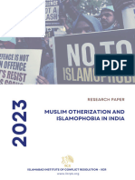 IICR Research Paper Islamophobia