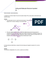 Class 11 Chemistry Chapter 4 Chemical Bonding and Molecular Structure Important Questions With Answers