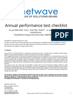 Checklist NW4000 8.2 Henrietta PG