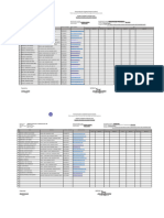 Attendance Sheet Face To Face