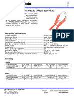 Universal Technic: Current Probe Model P40.3C 2000A 4000A/ 2V