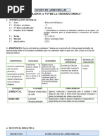 Actividad de Aprendizaje 4° Prof Deysy