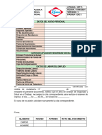 Formato Afiliacion A Trabajadores A Seguridad Social