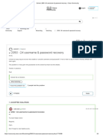 Solved - 2950 - 24 Username & Password Recovery - Cisco Community