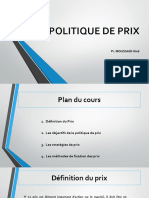 Cours Politique de Prix