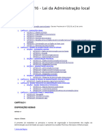 Lei N. º 15-16 - Lei Da Administração Local Do Estado