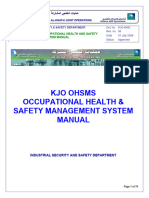 KJO - 6400 OHSMS Manual