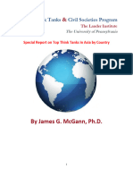 ASIA Special Report by Country TTCSP Dr. McGann