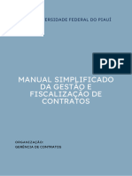 Fiscalização MANUAL - SIMPLIFICADO - DA - GESTO - E - FISCALIZAO - DE - CONTRATOS - v4