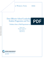 Does Effective School Leadership Improve