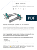 SETTOREZERO - Utilizzare 4 Rotary Encoder Sfruttando Solo 3 IO Con Arduino