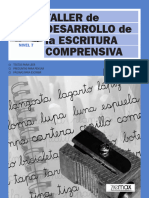 Taller de Desarrollo Escritura Comprensiva 7