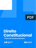 Tópico 12 - Do Processo Legislativo. Reforma Da Constituição. Cláusulas Pétreas