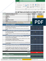 Ejecución de Formatos para La Norma ISO 9001 - 2015