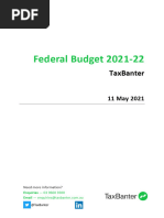 Federal Budget 2021 22