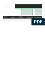 Planilha de Organizacao de Armarios