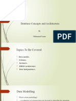 2-Database Concepts and Architecture