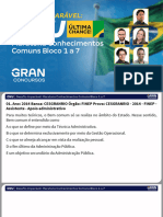 CNU - Desafio Imparavel - Maratona Conhecimentos Comuns 1 A 7 - Gustavo Brígido