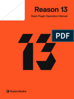 Reason 13 Rack Plugin Operation Manual