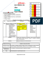 5º Grado Dia 3 Mat. Organizamos Datos en Tablas