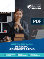 DERECHO ADMINISTRATIVO Online POSGRADO 2024