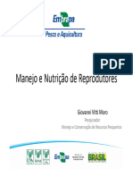 MPP - Aula 09 - Manejo e Nutricao de Reprodutores