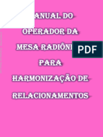 Manual Do Operador Da Mesa Radionica para Harmonizacao de Relcionamentos