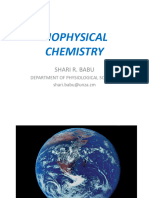 Biophysical Chemistry